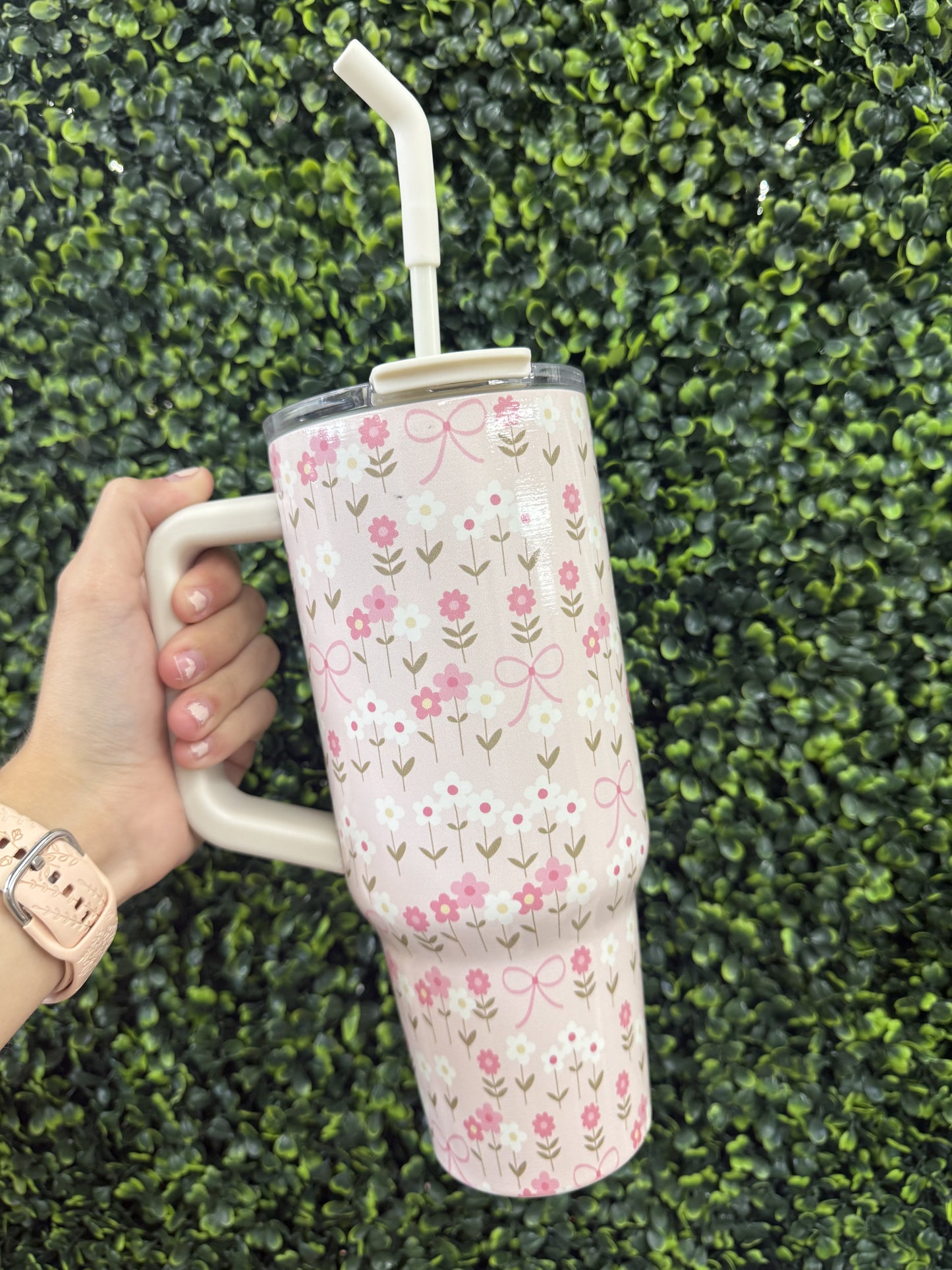 The Bows + Flowers 40oz Tumbler