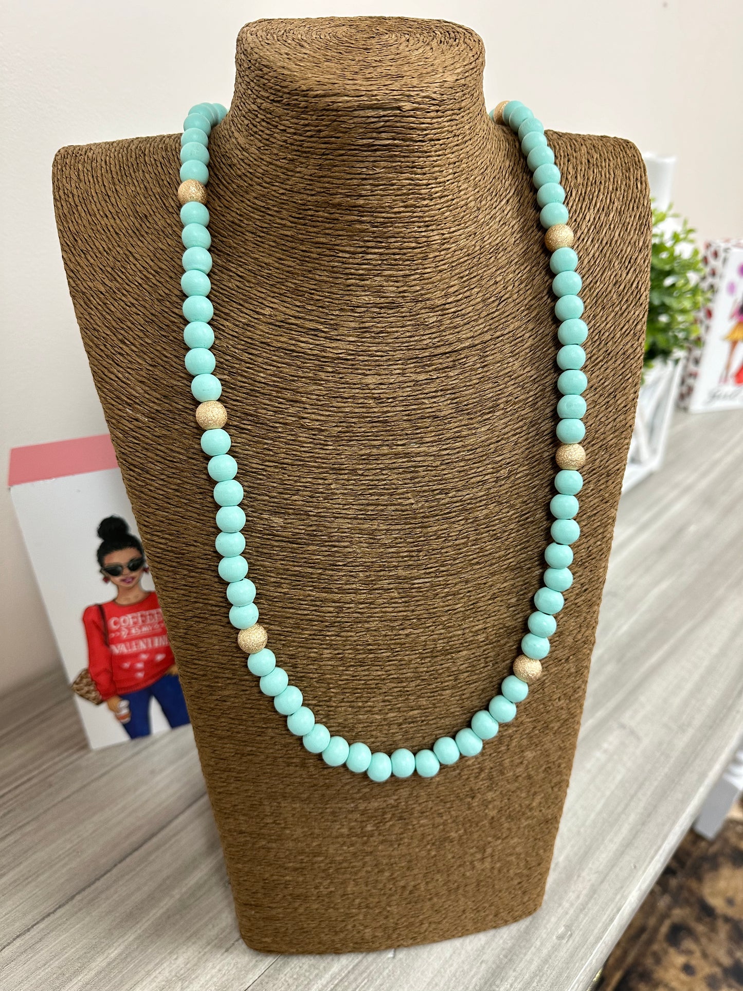 FINAL SALE - The Maisy Necklace - Mint