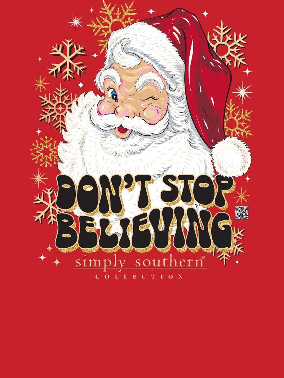 FINAL SALE - YOUTH - Simply Southern - Don't Stop Believing Long Sleeve Tee