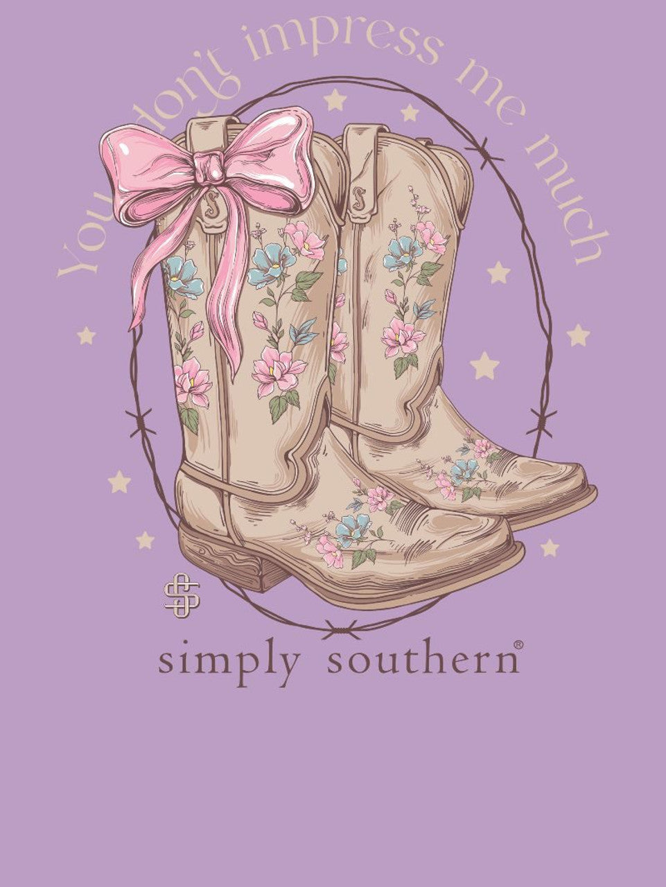 FINAL SALE - Simply Southern - You Don't Impress Me Much Long Sleeve Tee - 2024