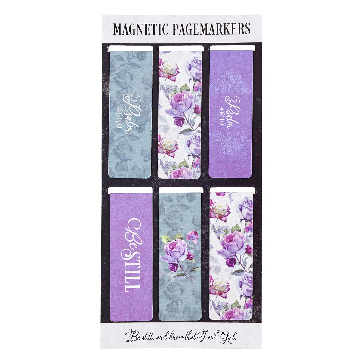 Be Still Magnetic Pagemarker Bookmark Set - Psalm 46:10