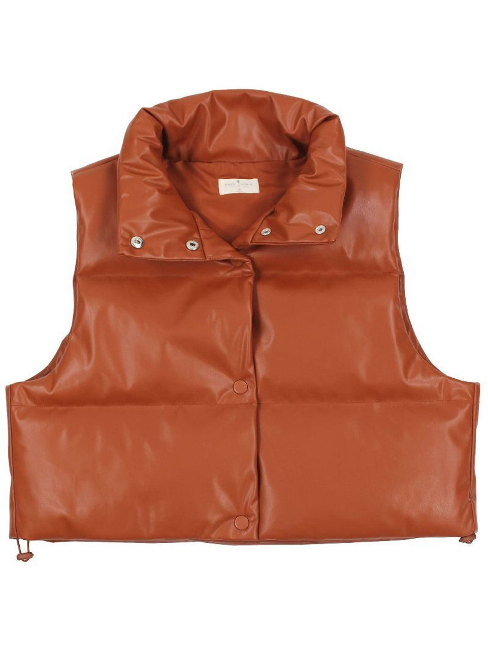 FINAL SALE - Simply Southern - Leather Vest - Sepia