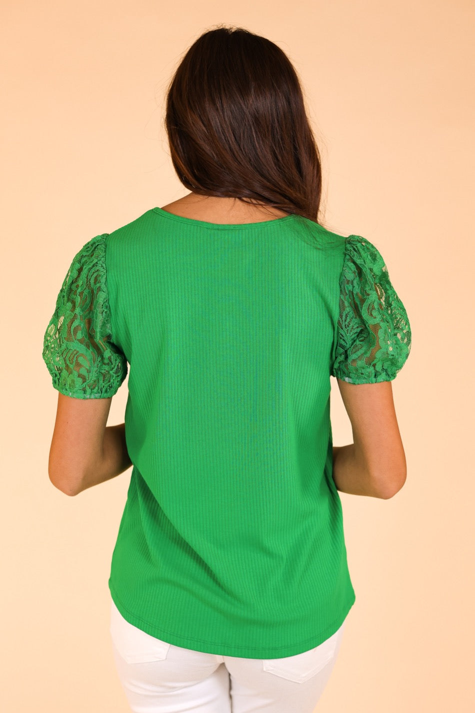 FINAL SALE - The Perfect Day Top - Kelly Green