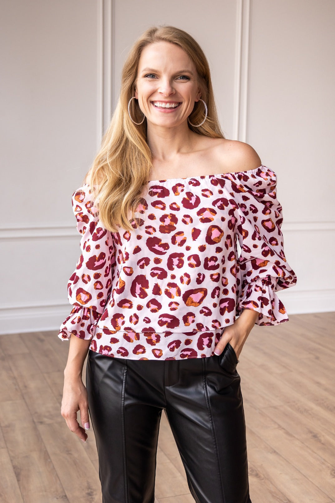 The Autumn Sweetness Leopard Top