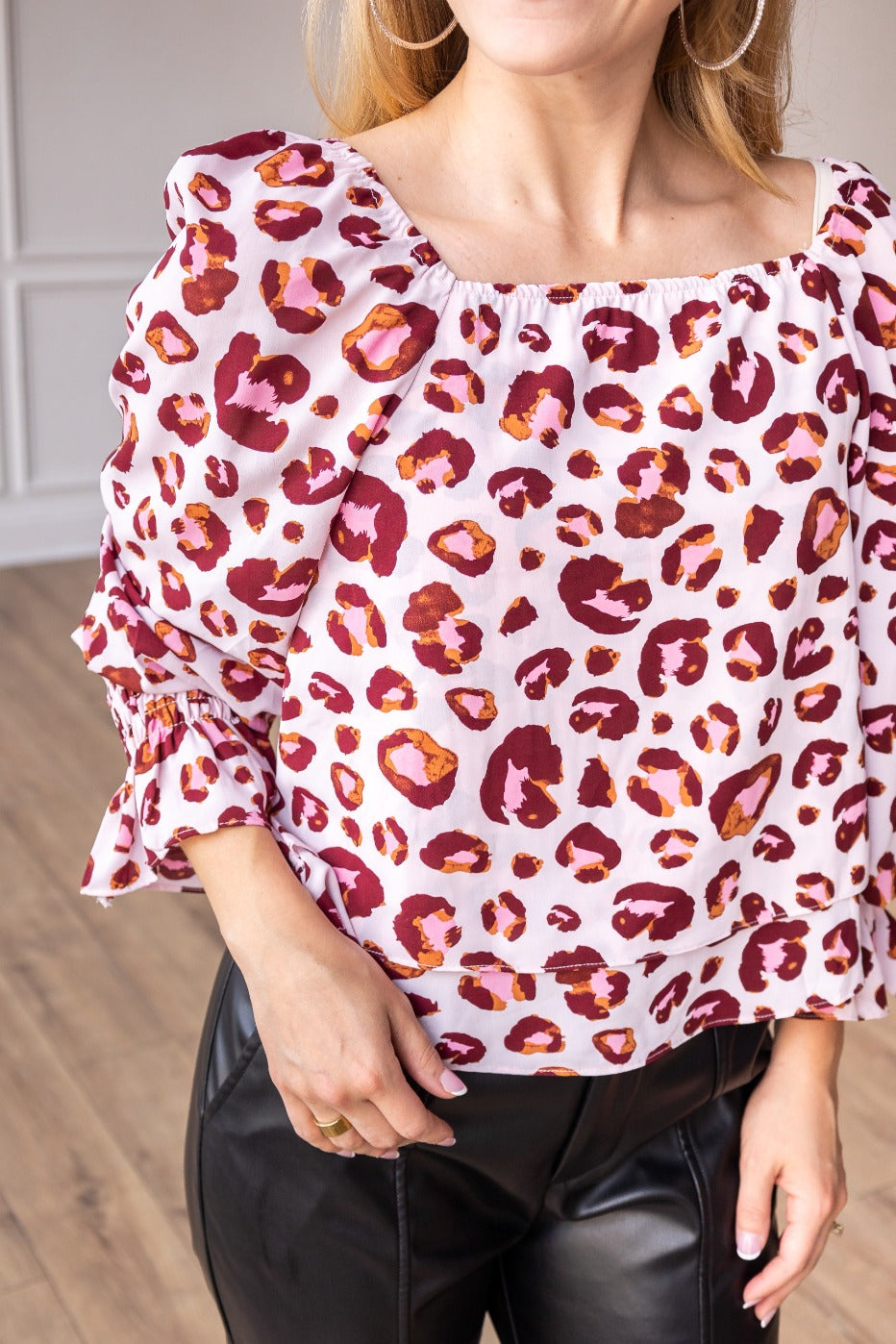 The Autumn Sweetness Leopard Top