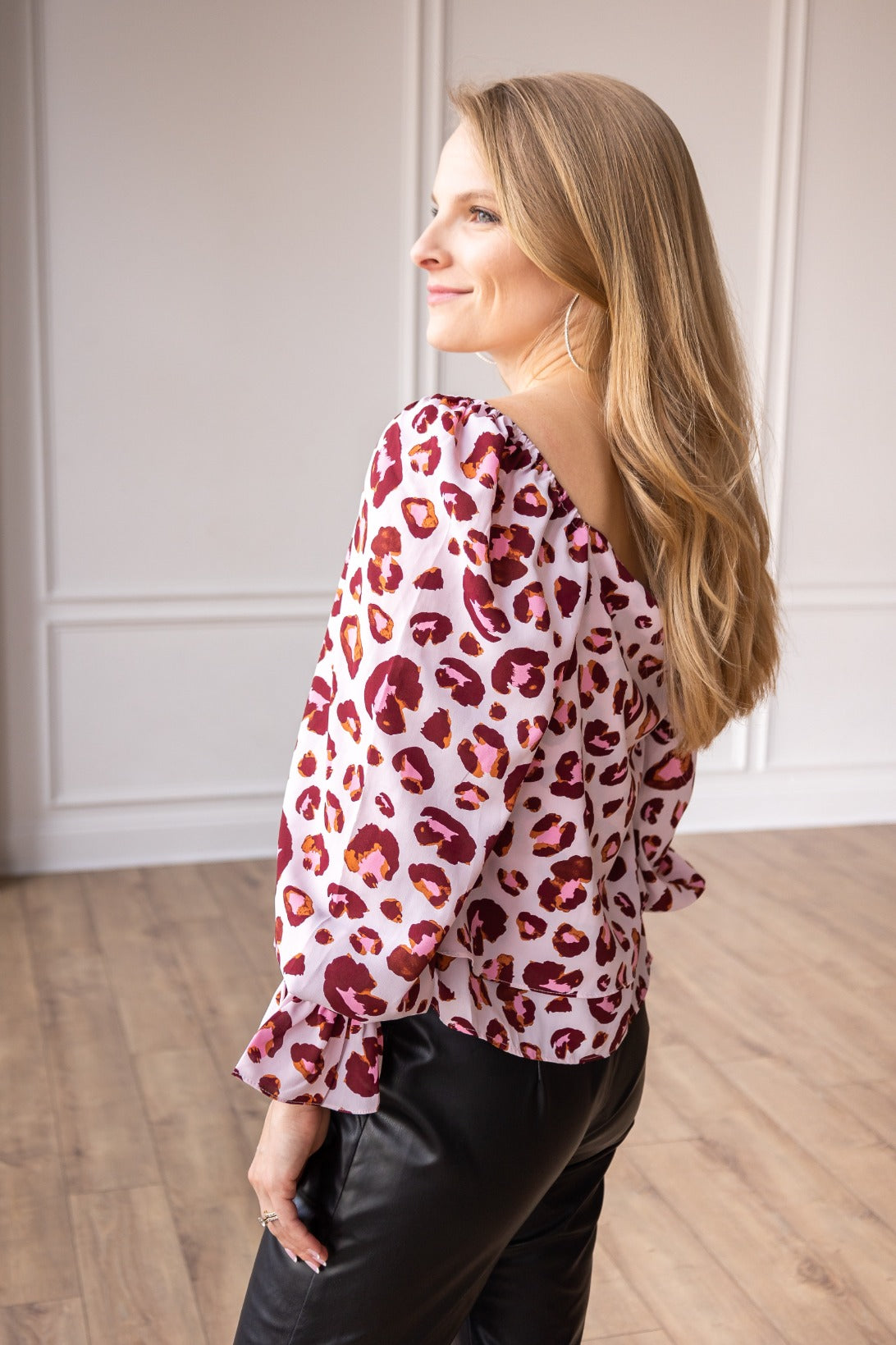 The Autumn Sweetness Leopard Top