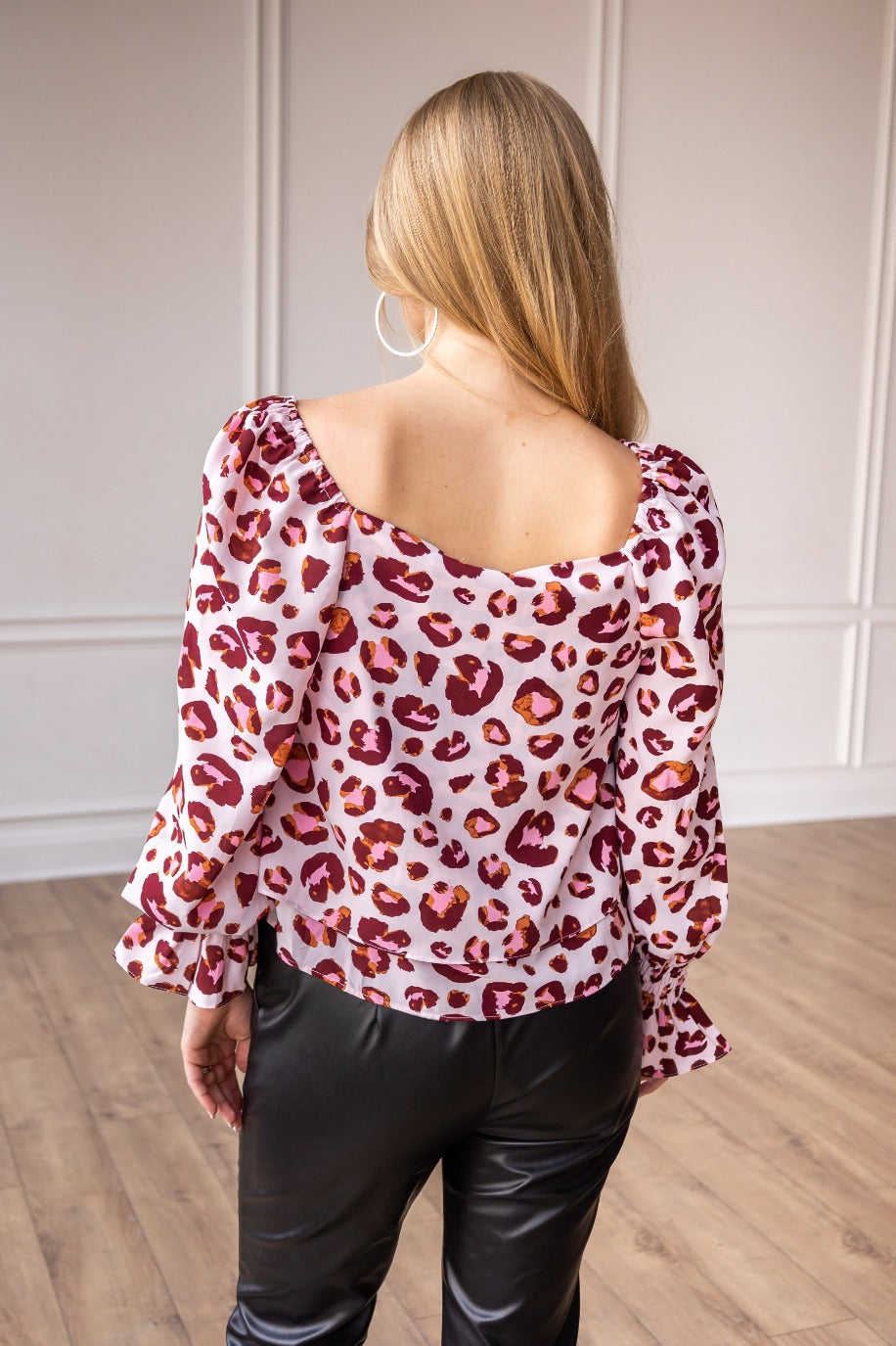 The Autumn Sweetness Leopard Top