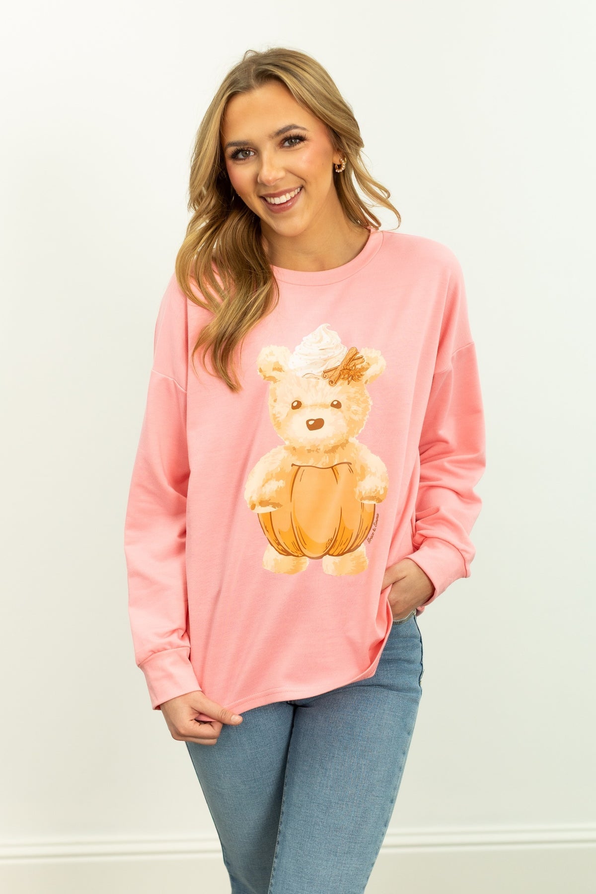 The Pumpkin Spice Teddy Sweatshirt