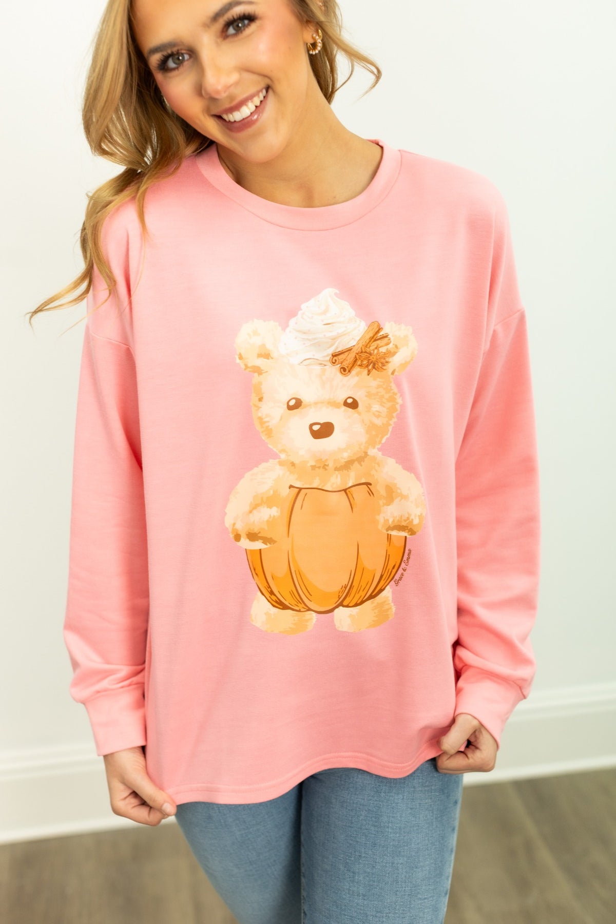 The Pumpkin Spice Teddy Sweatshirt