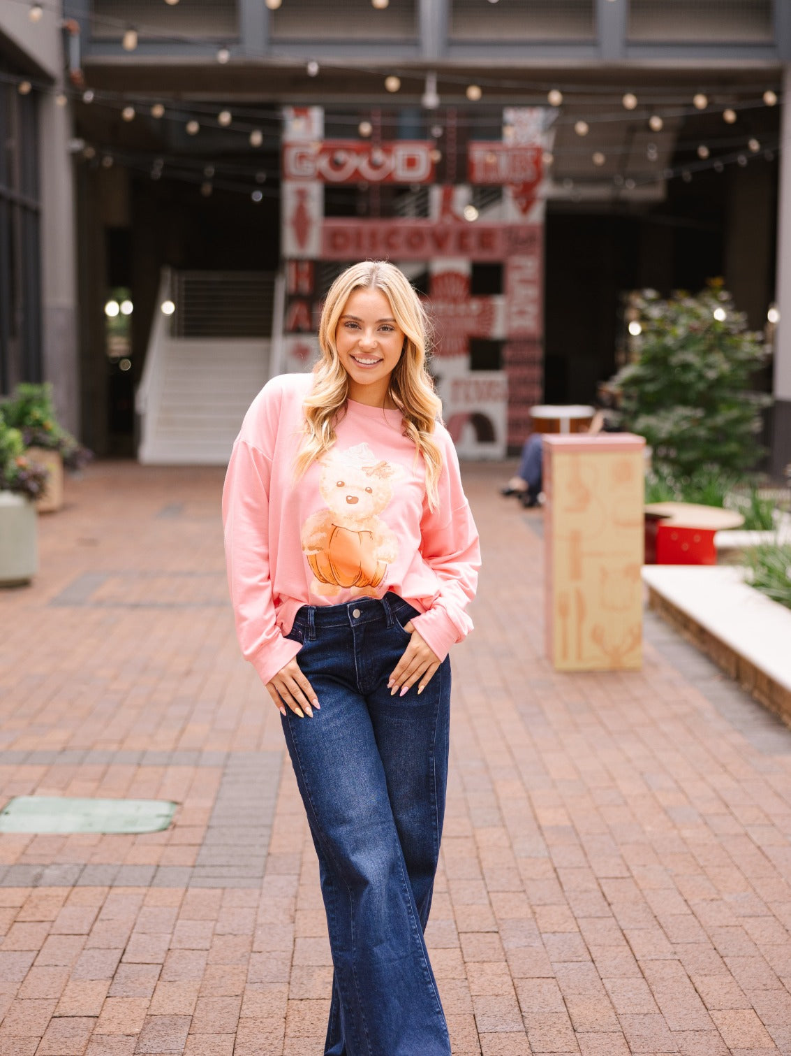 The Pumpkin Spice Teddy Sweatshirt