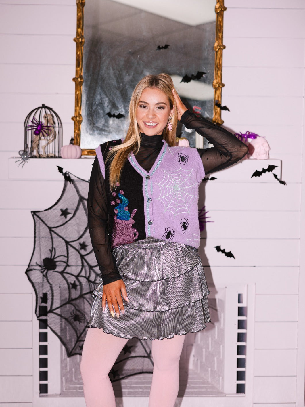 The Witchy Elements Sequin Vest