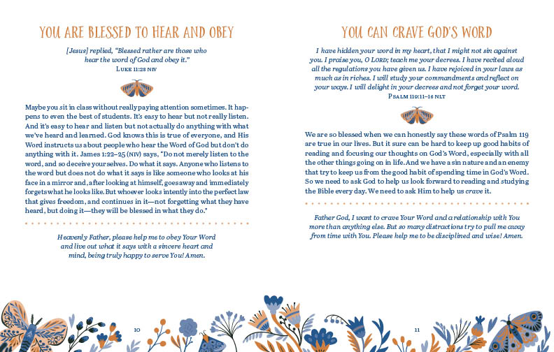 God Calls You Blessed, Girl - Devotions & Prayer