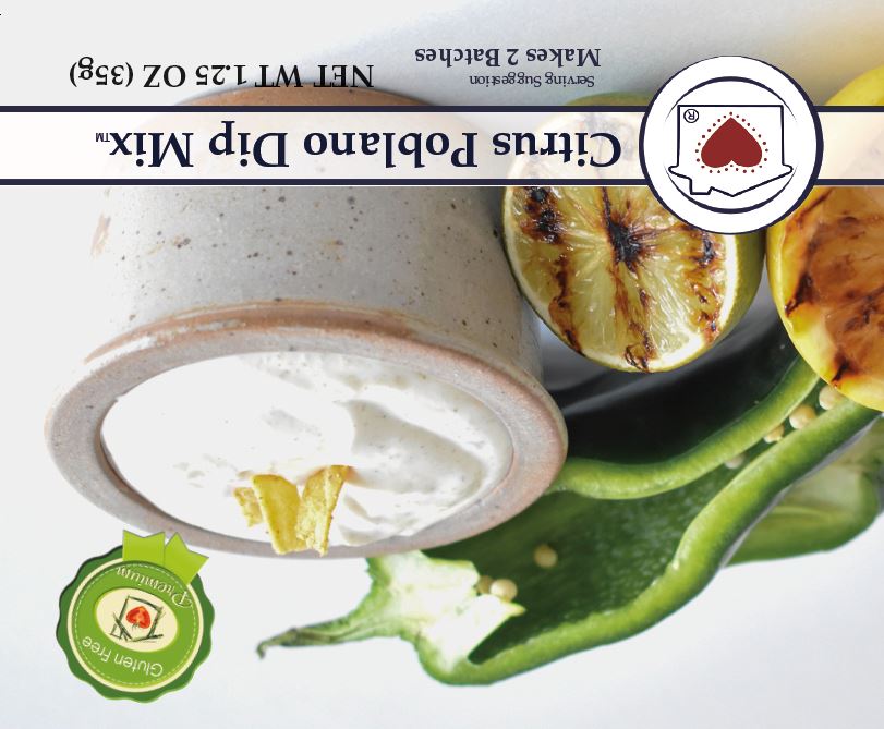 Country Home Creations - Citrus Poblano Dip Mix