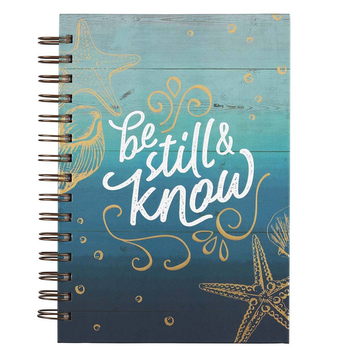 Be Still & Know Coastal Psalms 46:10 Wirebound Journal