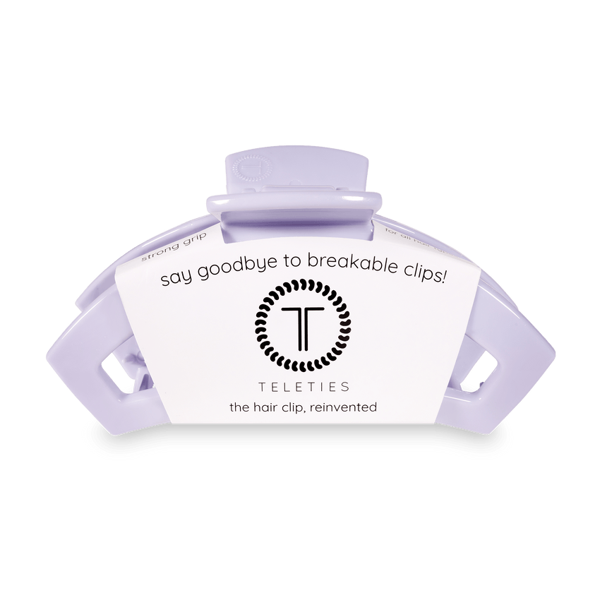 TELETIES - Open Large Hair Clip - Lilac You