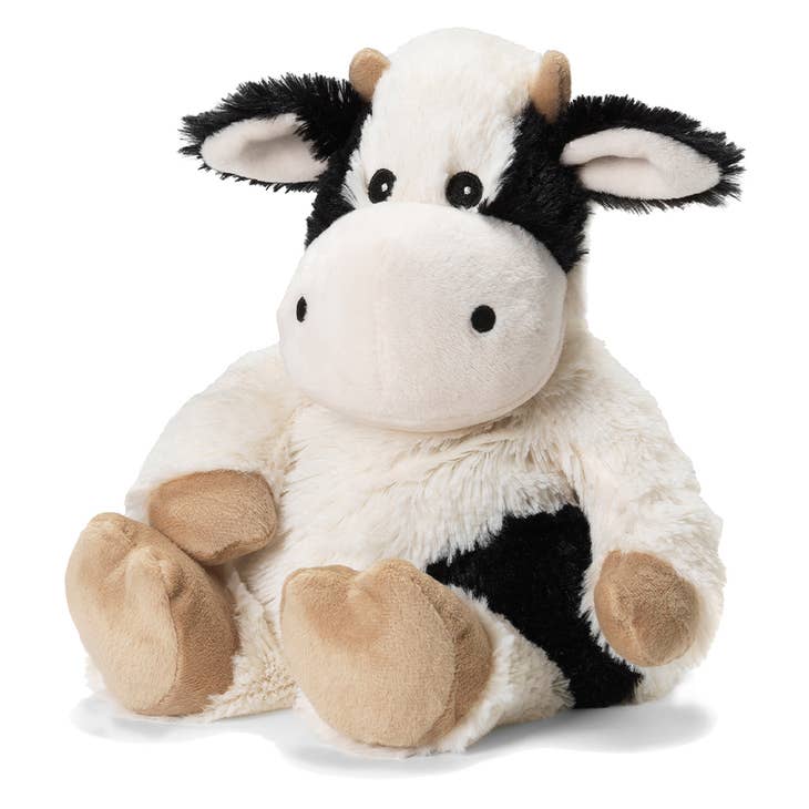 Black and White Cow Warmies® Stuffed Animal