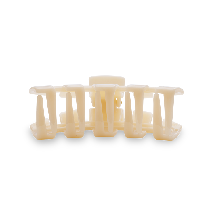 TELETIES - Classic Medium Hair Clip - Almond Beige