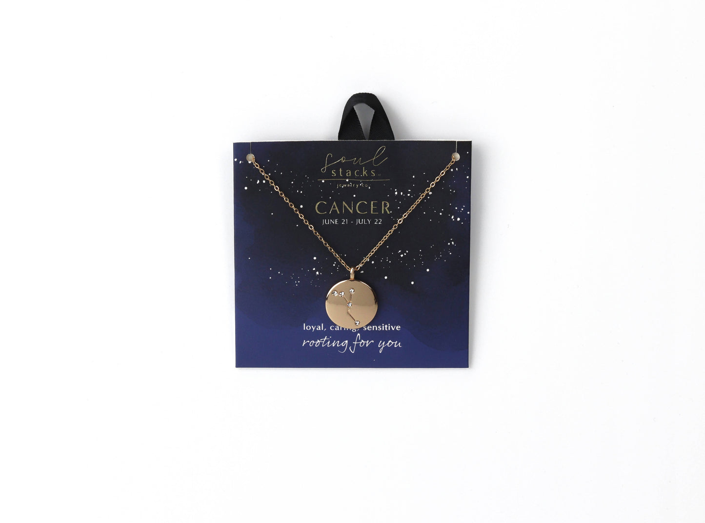 Soul Stacks Star Sign Pendant Necklace - Asst