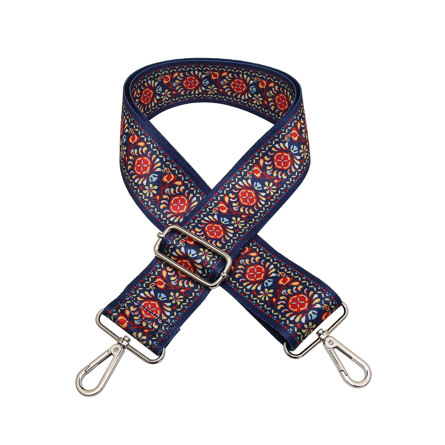 The Kate Guitar Strap - Boho Blue
