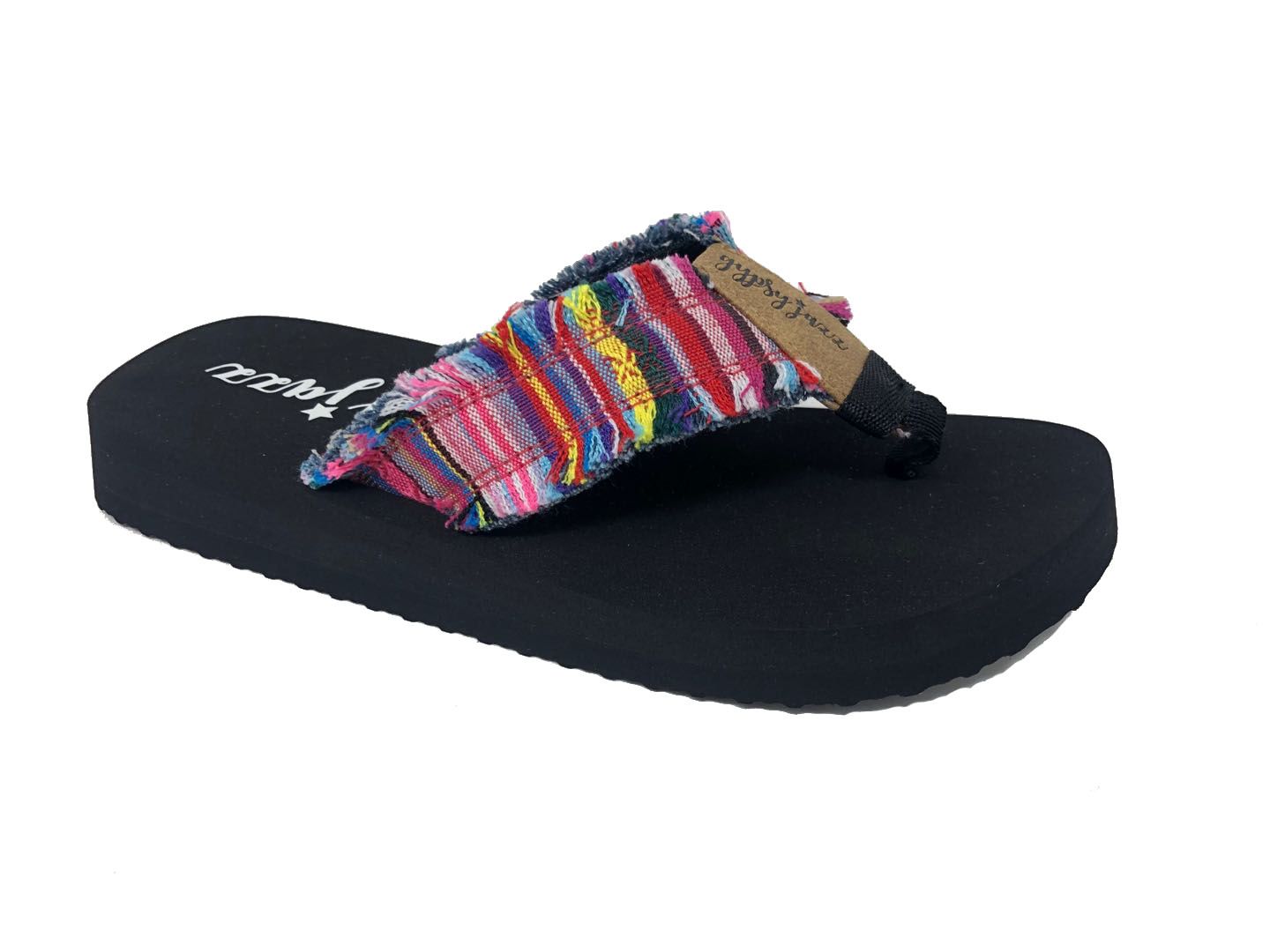 Gypsy Jazz Pink Multicolor Flip Flop Sandal