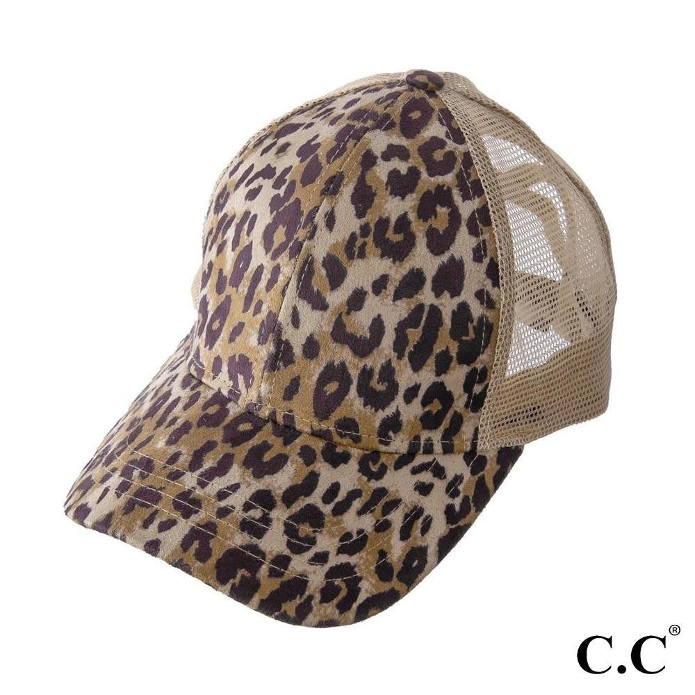CC Distressed Criss Cross Ponytail PonyCap (Asst. Colors) - The Hottest Cap Of The Season