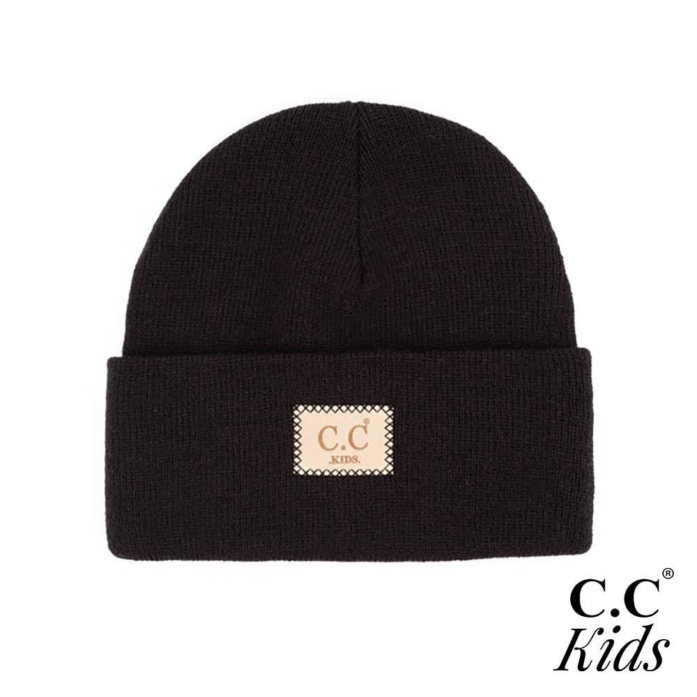 CC Beanie KIDS Unisex Classic Knit Hat - HTM1