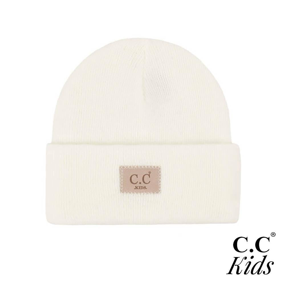 CC Beanie KIDS Unisex Classic Knit Hat - HTM1