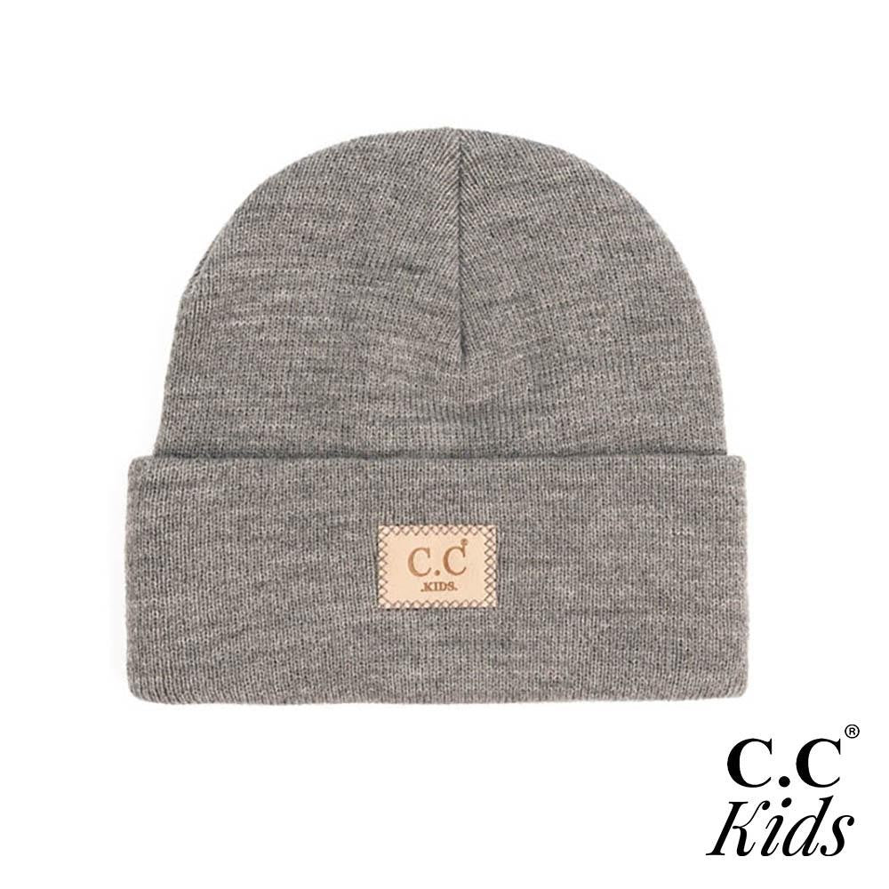 CC Beanie KIDS Unisex Classic Knit Hat - HTM1