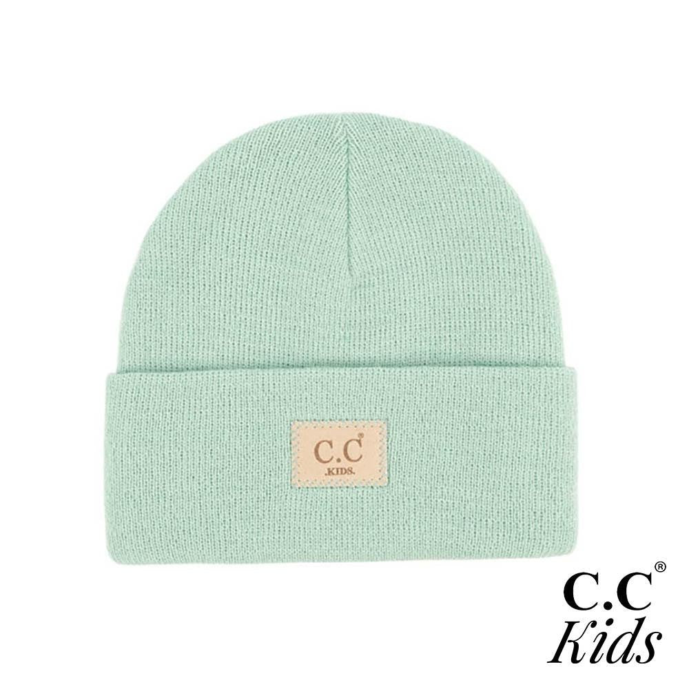 CC Beanie KIDS Unisex Classic Knit Hat - HTM1