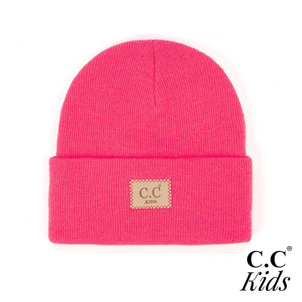 CC Beanie KIDS Unisex Classic Knit Hat - HTM1