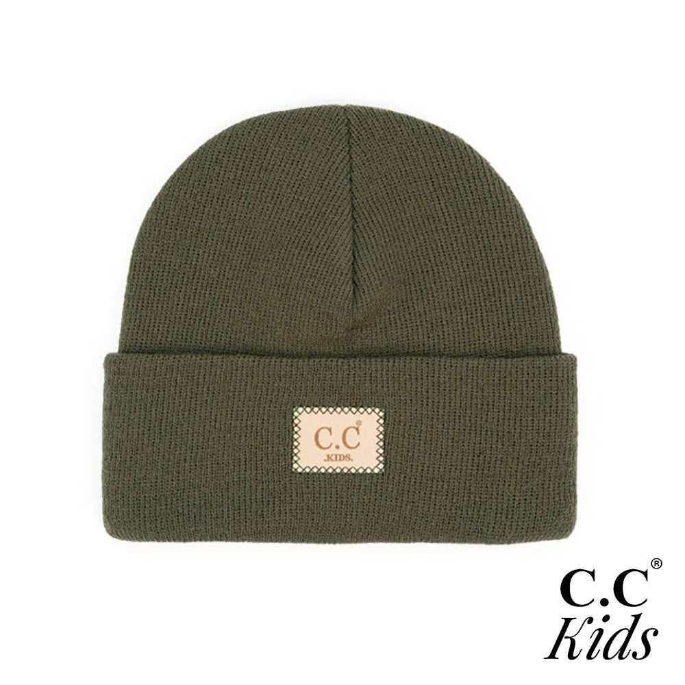 CC Beanie KIDS Unisex Classic Knit Hat - HTM1