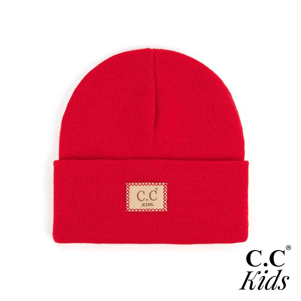 CC Beanie KIDS Unisex Classic Knit Hat - HTM1