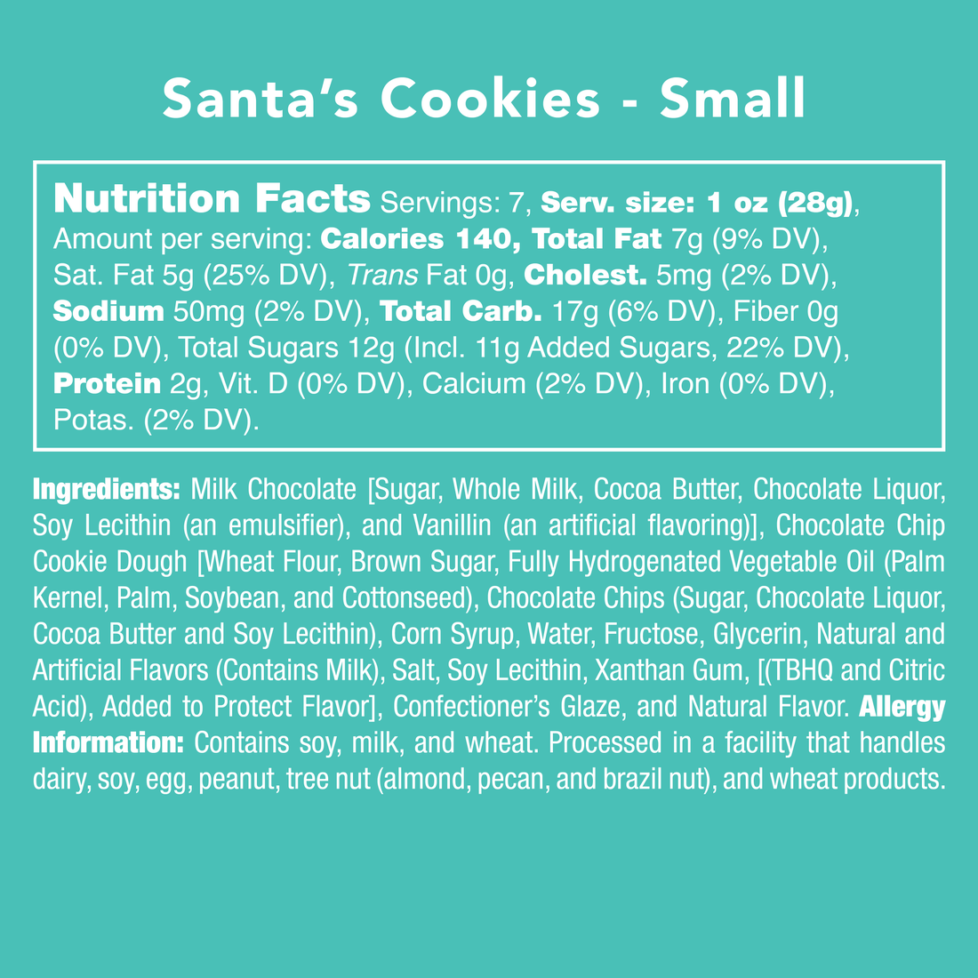 Candy Club - Santa's Cookies WINTER COLLECTION / 7 oz
