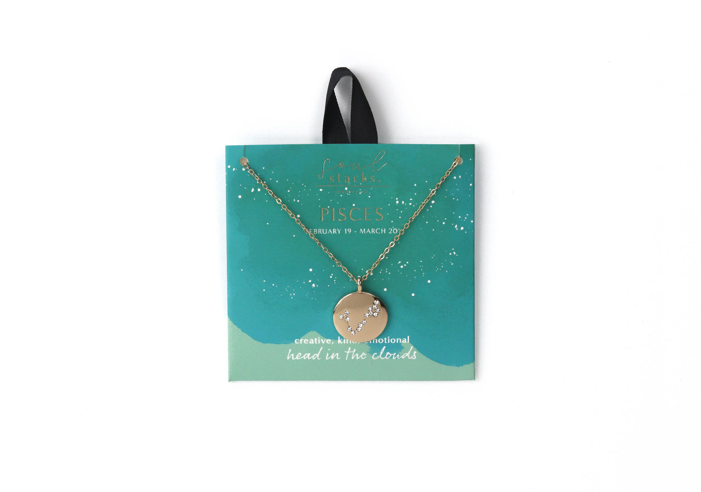 Soul Stacks Star Sign Pendant Necklace - Asst