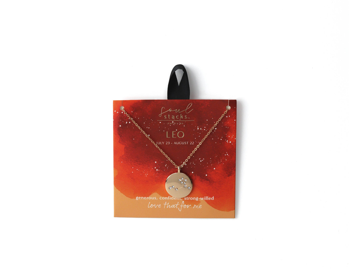 Soul Stacks Star Sign Pendant Necklace - Asst