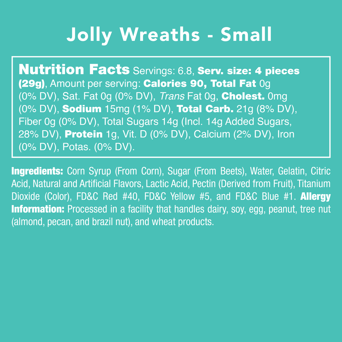 Candy Club - Jolly Wreaths WINTER COLLECTION / 7 oz