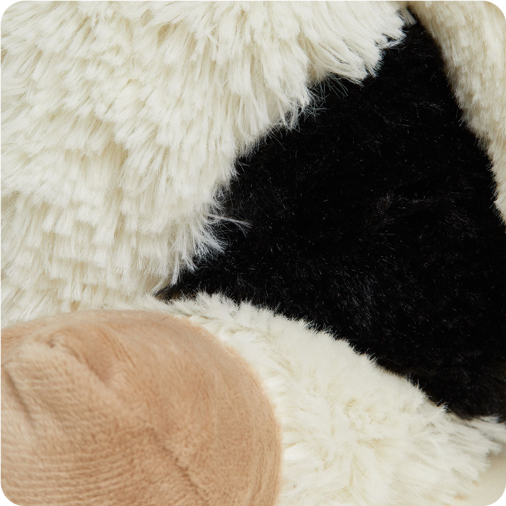 Black and White Cow Warmies® Stuffed Animal