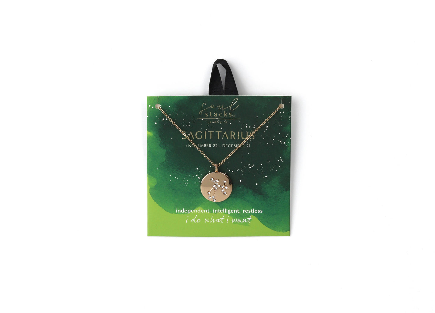 Soul Stacks Star Sign Pendant Necklace - Asst