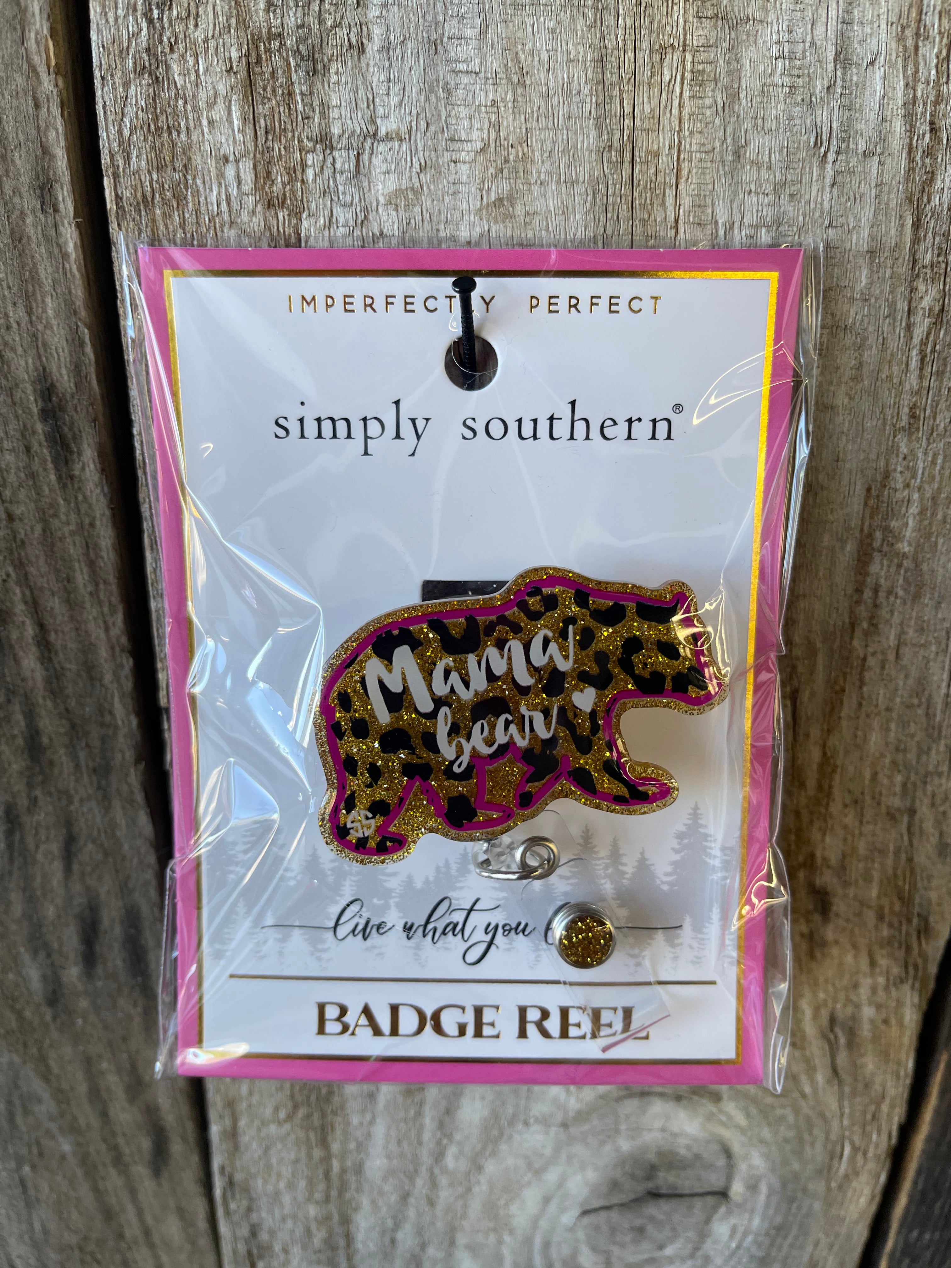 Simply Southern - Badge Reel - Mama Bear – Southern Julep