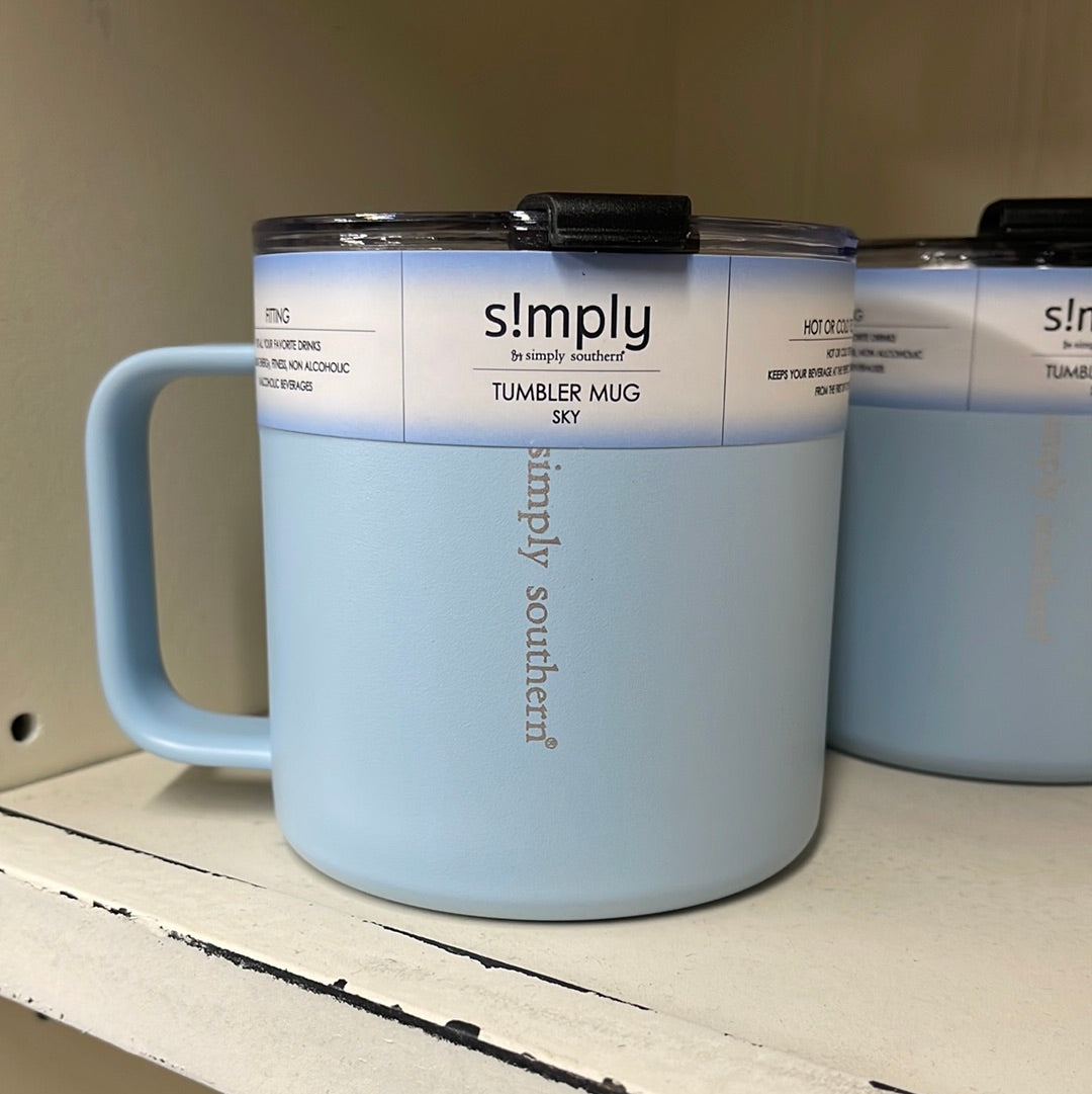 Simply Southern - Tumbler Mug - Sky – Southern Julep