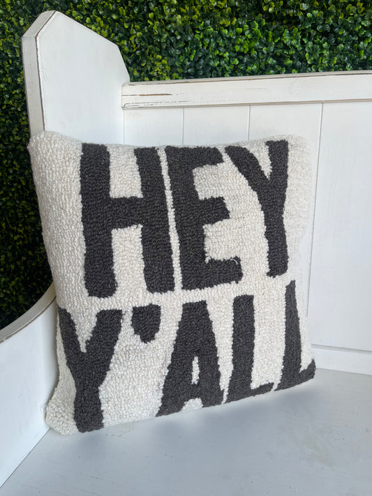 Simply Southern - Accent Pillow - Hey Y'all