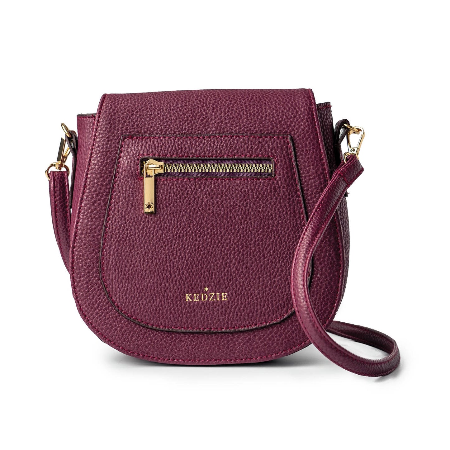 Kedzie Camden Mini Messenger in Vegan Leather