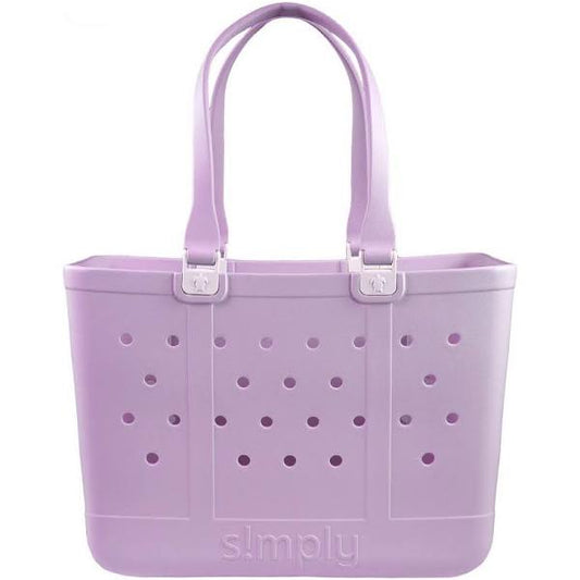 Simply Southern - Large Simply Tote - Orchid