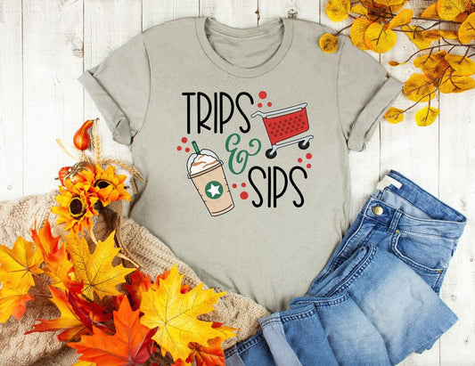 PREORDER - Trips & Sips SS Graphic Tee