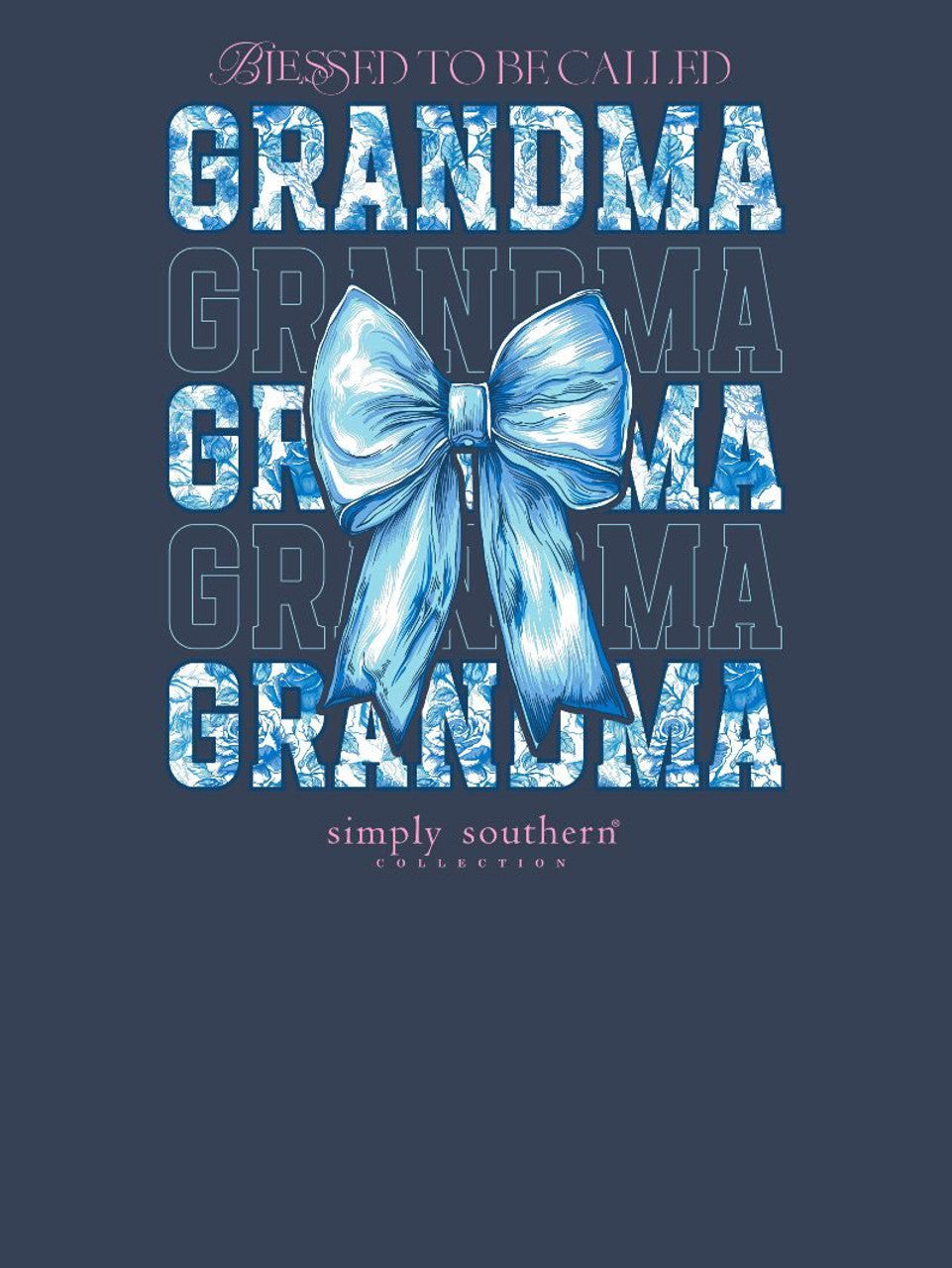 Simply Southern - Blessed to be Called Grandma Long Sleeve Tee - 2024