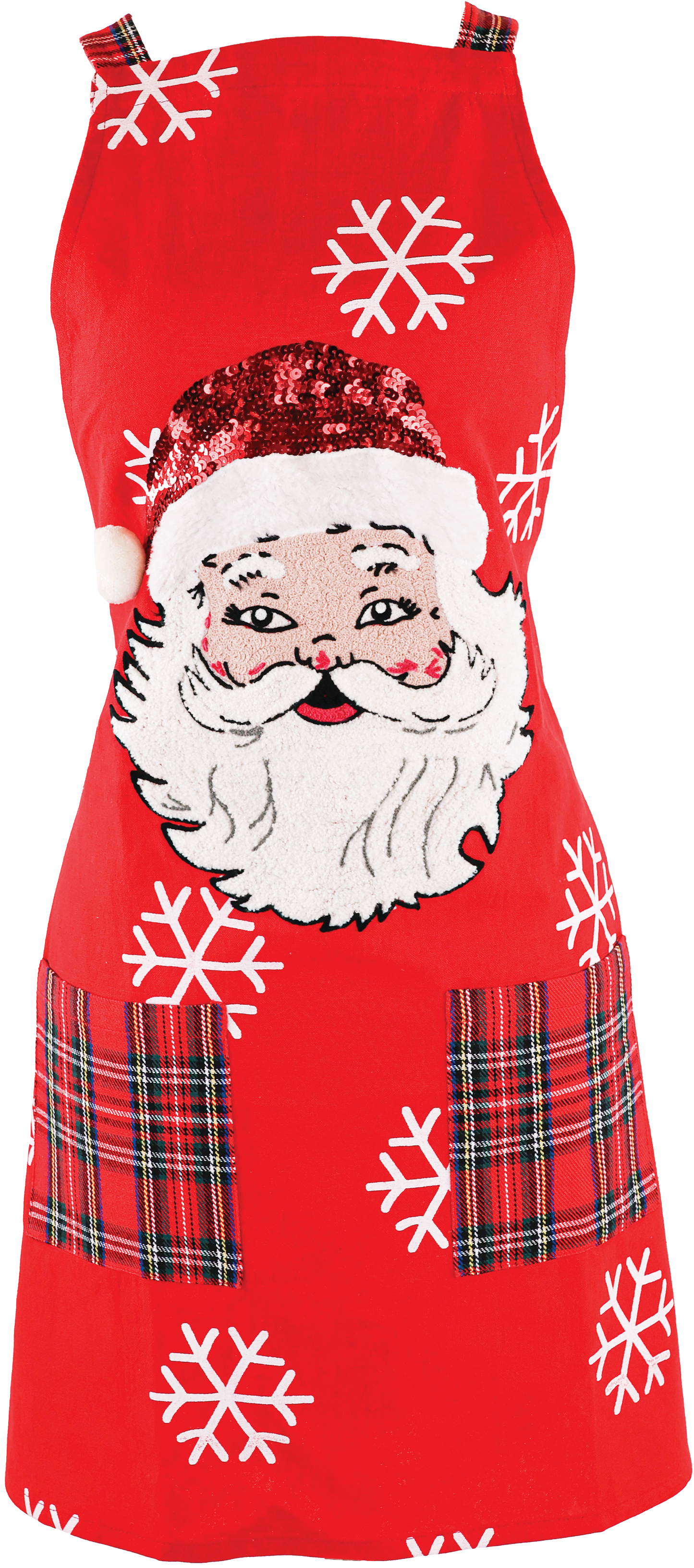 Simply Southern - Sequin Santa Apron - YOUTH