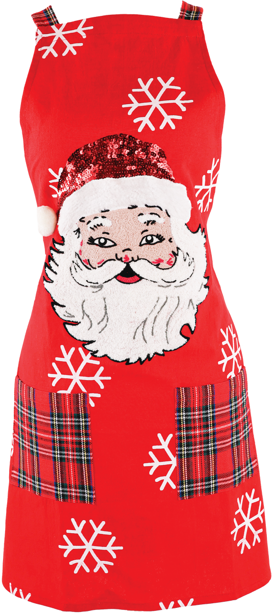 Simply Southern - Sequin Santa Apron - YOUTH