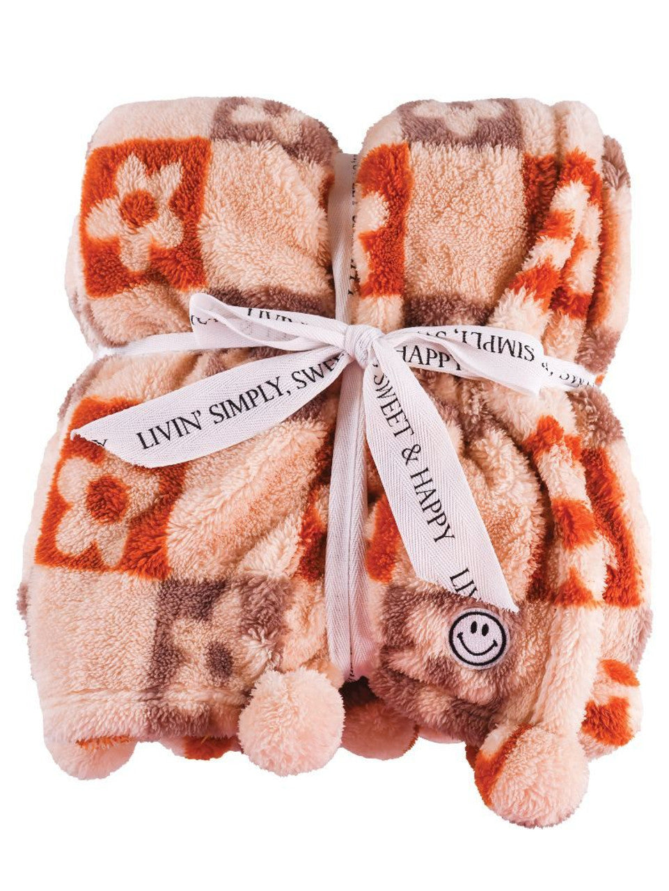 Simply Southern - Soft Sherpa Throw Blanket - Asst