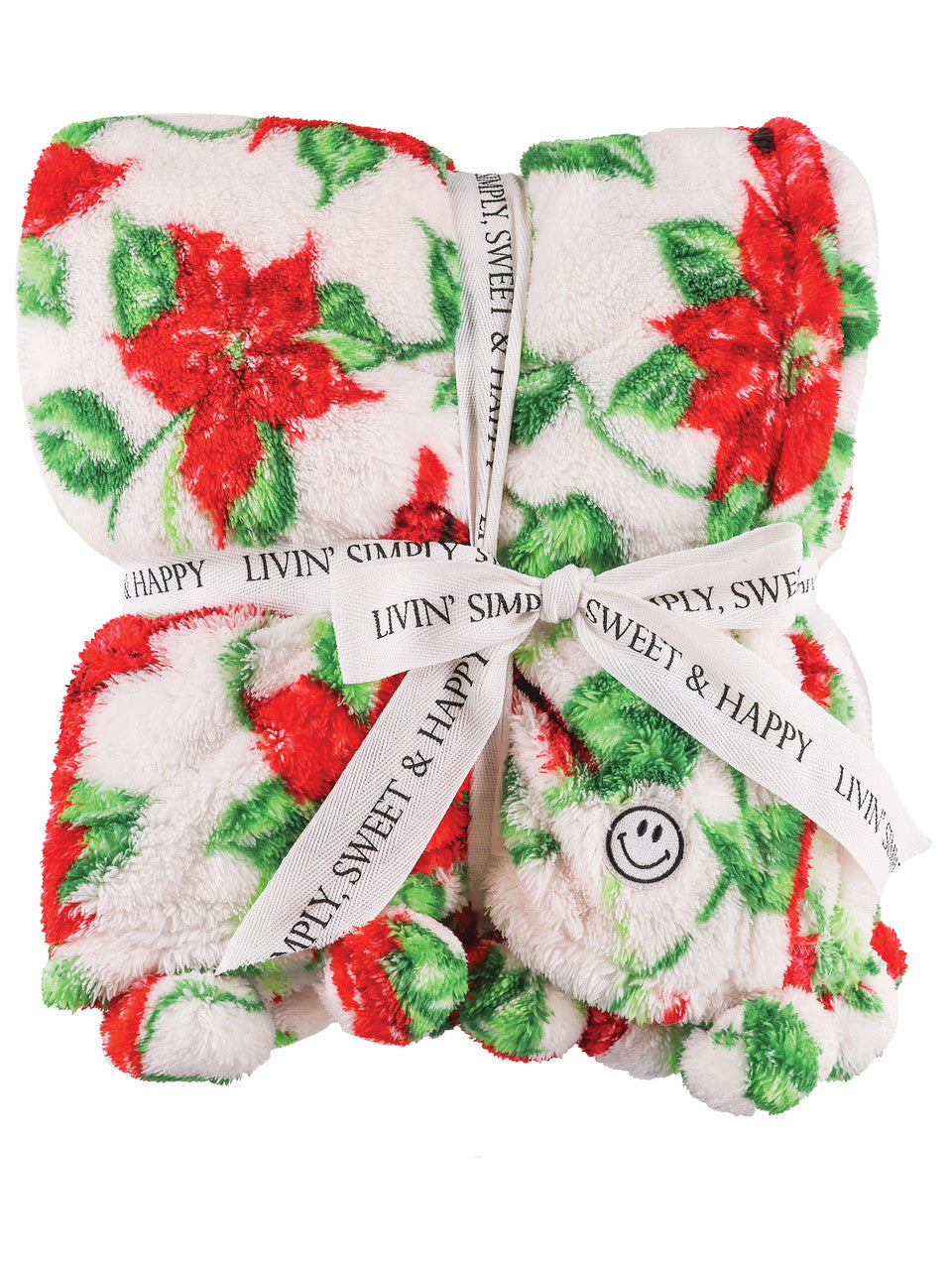 Simply Southern - Holiday Sherpa Throw Blanket - Asst