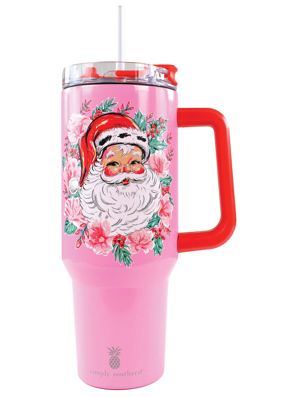 Simply Southern - 40oz Tumbler - Holiday Santa